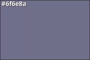 #6f6e8a