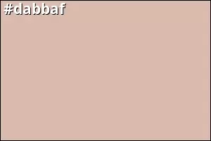 #dabbaf