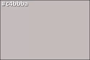 #c4bbba