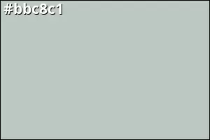 #bbc8c1