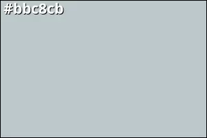 #bbc8cb