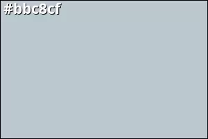 #bbc8cf
