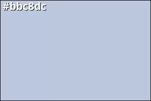 #bbc8dc