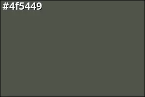 #4f5449