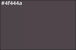 #4f444a